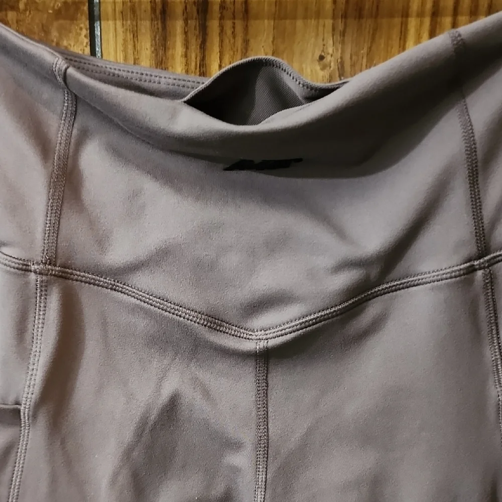 Purple Boot Cut High-Waisted Athletic Pants Size M